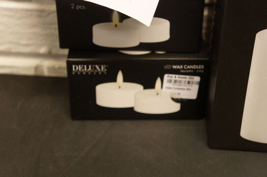 6 kasser LED lys DELUXE