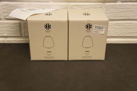 2 stk. Vaser KNABSTRUP KERAMIK 