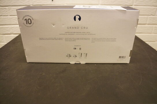 8 stk. Kaffekop m. underkop ROSENDAHL 