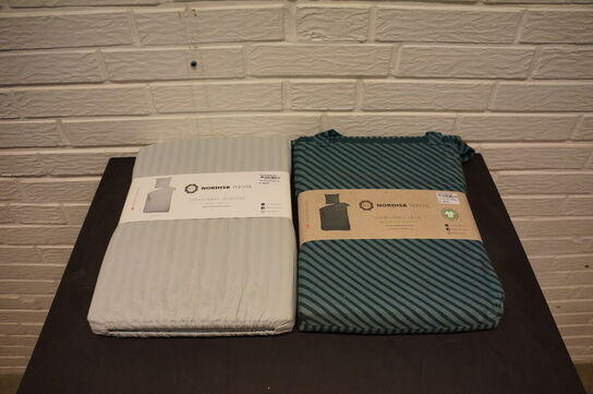 2 stk. Sengelinned NT