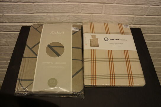 2 stk. Sengetøj SÔDAHL 