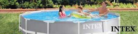 Intex Prism Frame premium Pool  m. pumpe 366 x 76 cm 6.503 l.