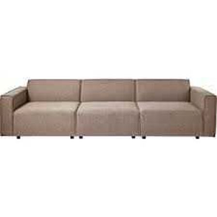 GRO 3 personers modulsofa Meleret B: 287 x H: 72 x D: 86 cm 