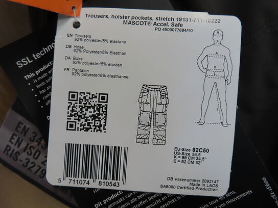 Bukser MASCOT Str.: 82C50