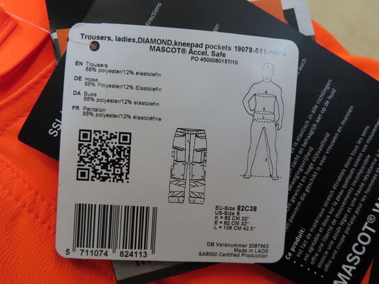 Bukser MASCOT DAME Str.: 82C38