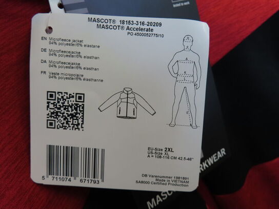 Trøje MASCOT Str.: 2 XL