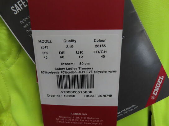 Bukser ENGEL DAME Str.: 40