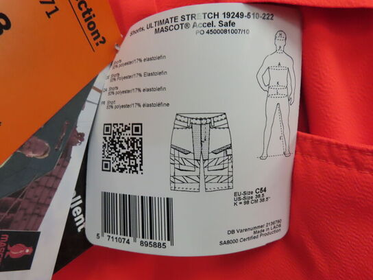 Shorts MASCOT Str.: C54