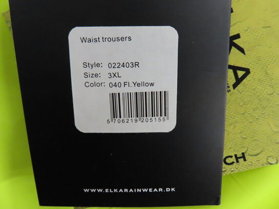 Bukser ELKA Str.: 3 XL