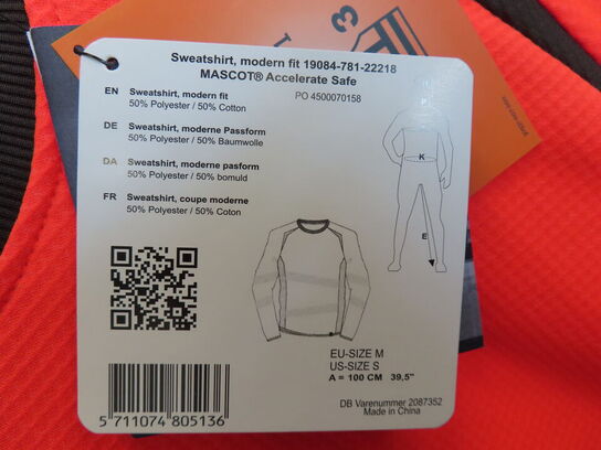 Trøje MASCOT Str.: M