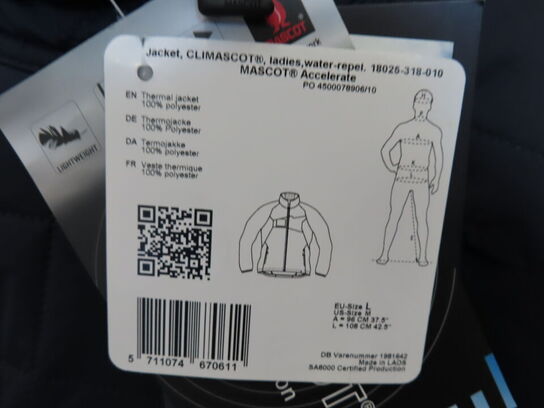 Jakke MASCOT Str.: L