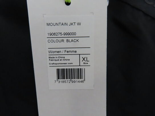 Jakke CRAFT DAME Str.: XL