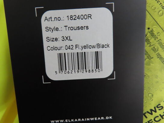 Bukser ELKA Str.: 3 XL