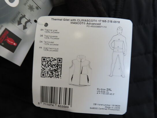 Vest MASCOT Str.: 2 XL