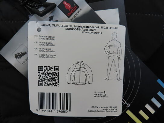 Jakke MASCOT DAME Str.: S
