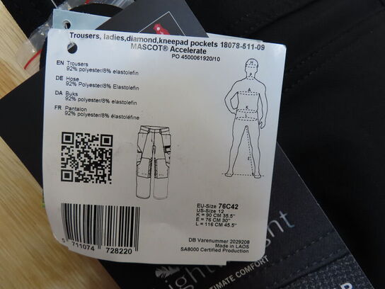 Bukser MASCOT DAME Str.: 76C42