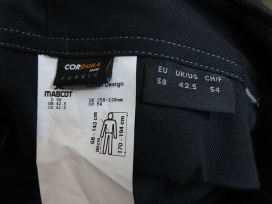 Bukser MASCOT Str.: 58