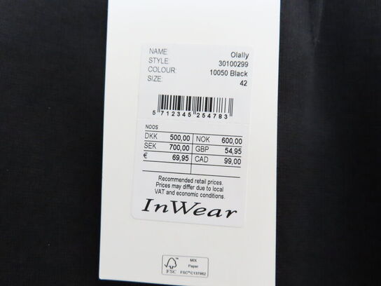 Nederdel INWEAR Str.: 42