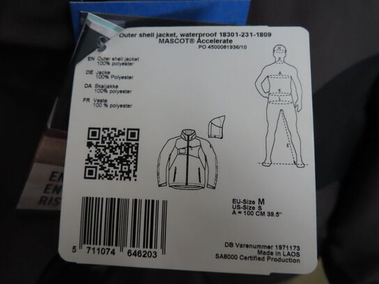 Jakke MASCOT Str.: M