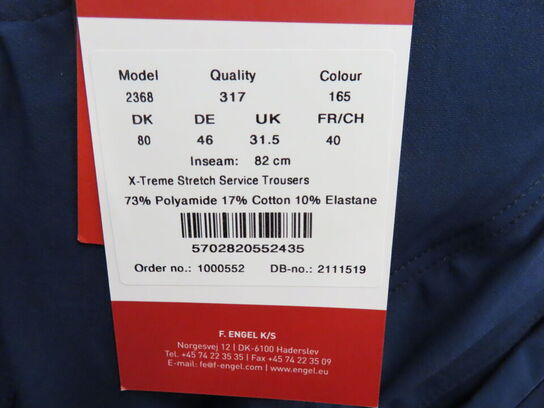Bukser ENGEL Str.: 80