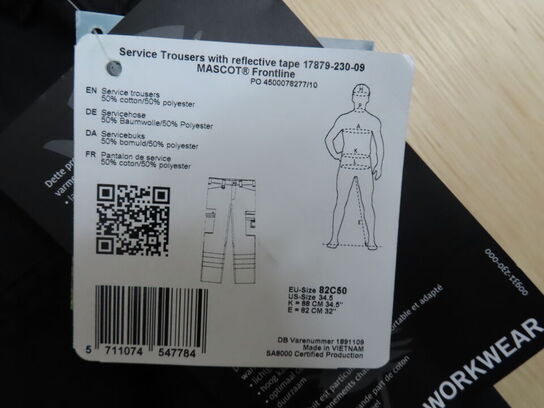 Bukser MASCOT Str.: 82C50