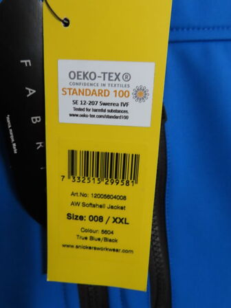 Jakke SNICKERS Str.: XXL