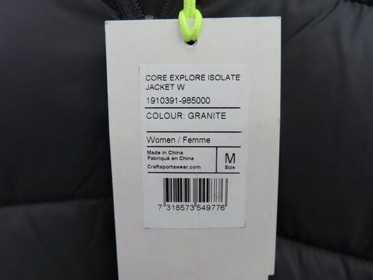 Jakke CRAFT DAME Str.: M