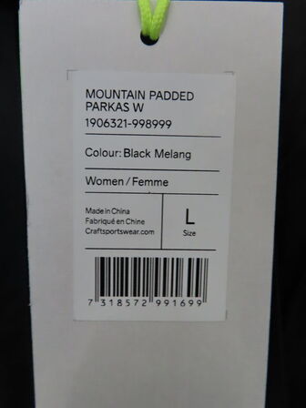 Jakke CRAFT Dame Str.: L