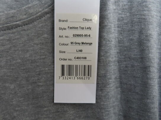 T-shirt CLIQUE DAME Str.: L/40