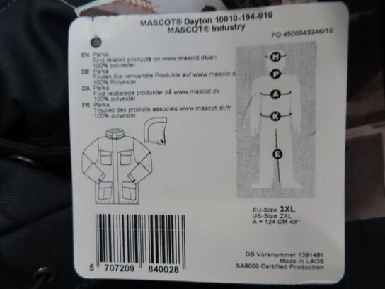 Jakke MASCOT Str.: 3 XL