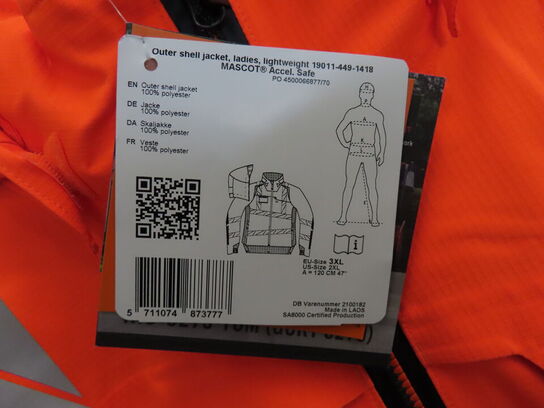 Jakke MASCOT DAME Str.: 3 XL