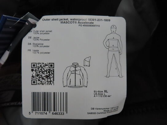 Jakke MASCOT Str.: XL