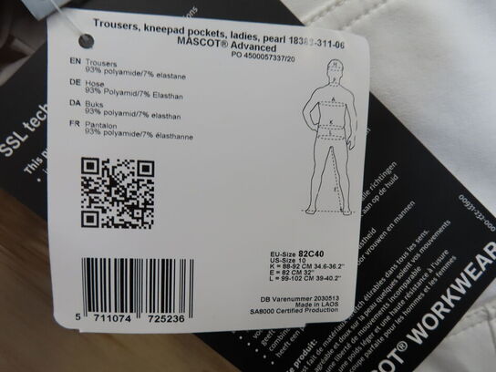 Bukser MASCOT Str.: 82C40