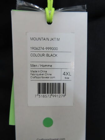 Jakke CRAFT Str.: 4 XL