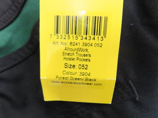 Bukser SNICKERS Str.: 52