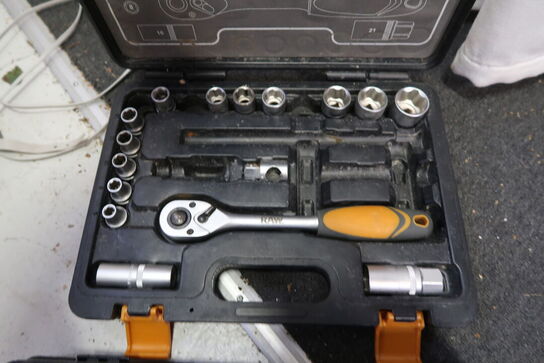 2 stk. topnøglesæt