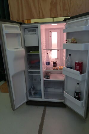 Amerikanerkøleskab SAMSUNG RSH1DBRS