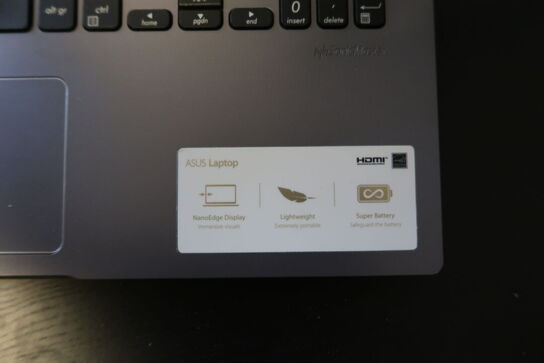 Bærbarcomputer ASUS X509F