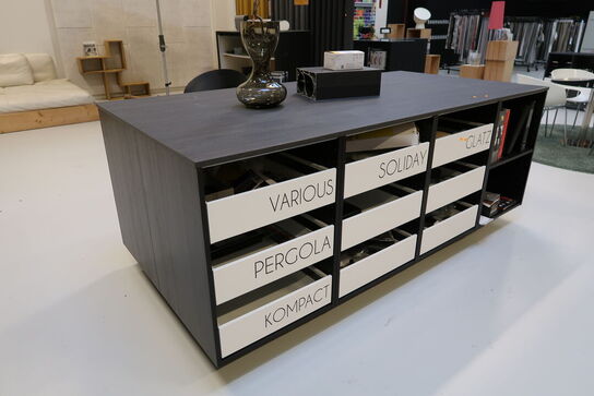 Disk på hjul uden indhold