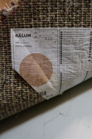 Sofabord samt tæppe