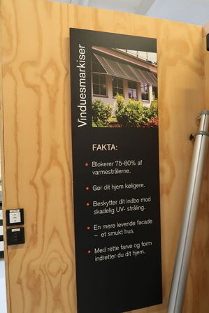 Elektrisk vinduesmarkise