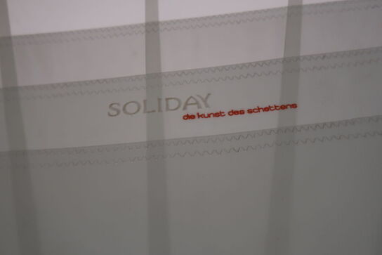 Elektrisk sejlafskærmning SOLIDAY med 4 stk. pæle