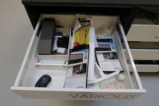 Div. Varelager i skuffer