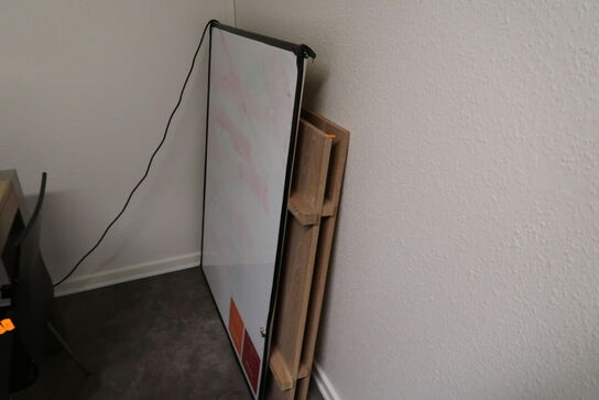 Bord med tillægsplader med 6 stk. stole