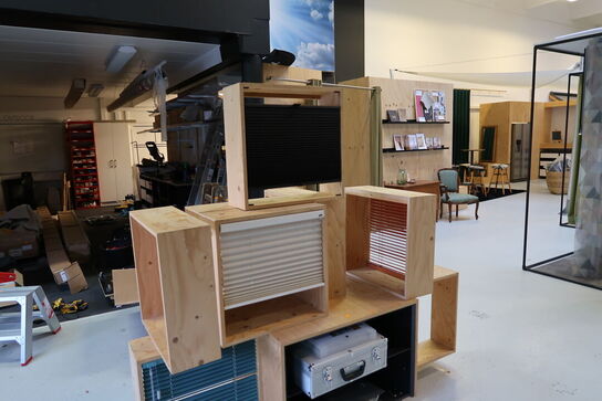 Div. Reoler/kasser med indhold