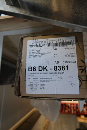 Div. Varelager MARKILUX