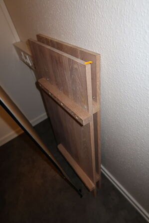 Bord med tillægsplader med 6 stk. stole