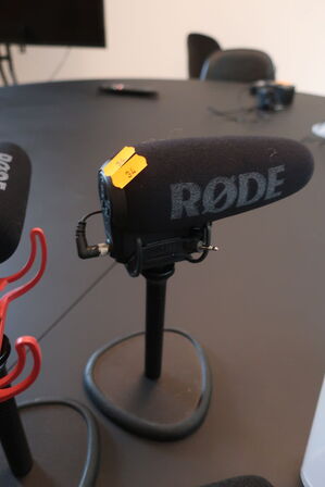 2 stk. mikrofoner RØDE Videomic & VideoMic Pro+ samt udstyr