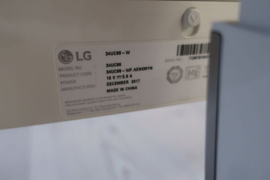 Monitor 34" LG 34UC98-W