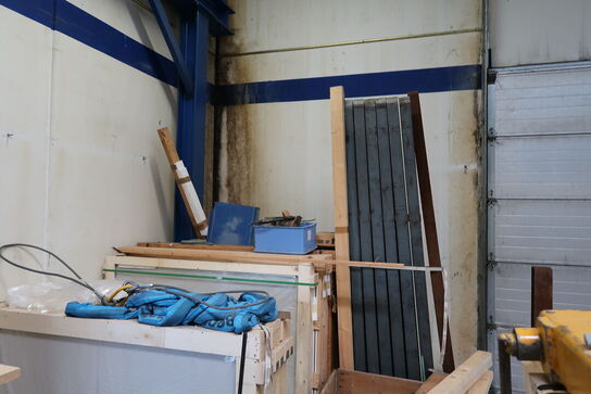 Div. Glas, samt stativer m.m.